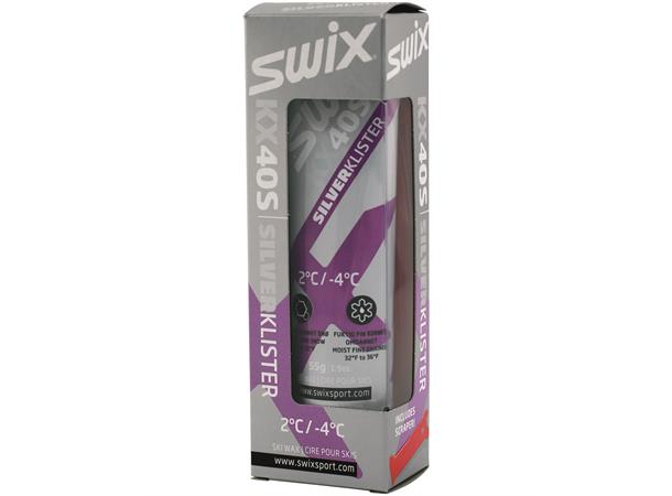 Swix KX40s Silver Klister +2C til -4C