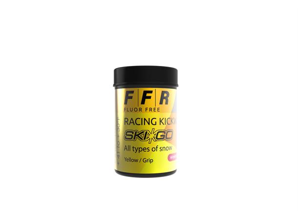 Skigo FFR Racing Grip Yellow Fuktig Snø +10 / -1