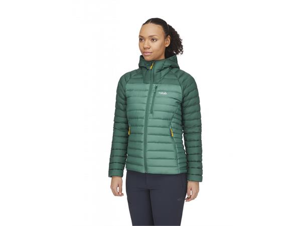 Rab Microlight Alpine Jacket Dame 12 Gse Green Slate/Eucalyptus