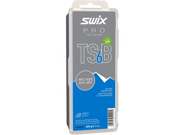 Swix TS6 Black Glider -6°C/-12°C, 180g