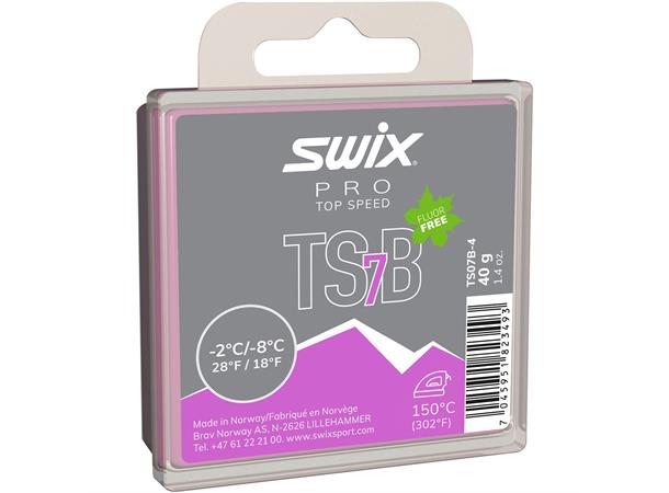 Swix TS7 Black Glider -2°C/-8°C, 40g
