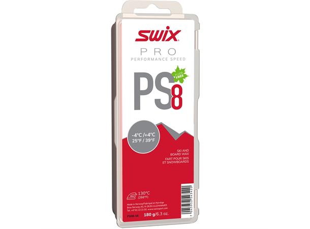 Swix PS8 Red -4°C/+4°C, 180g