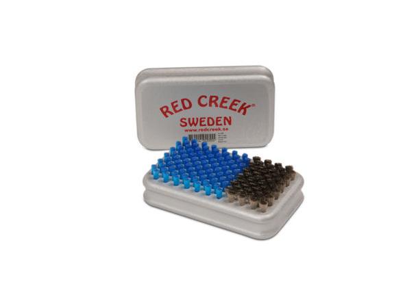 Red Creek Handbørste Kombi Ultrafin stål / Blå nylon