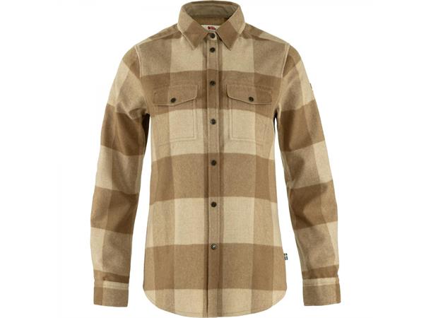 Fjällräven Canada Shirt  S Buckwheat Brown-Light Beige