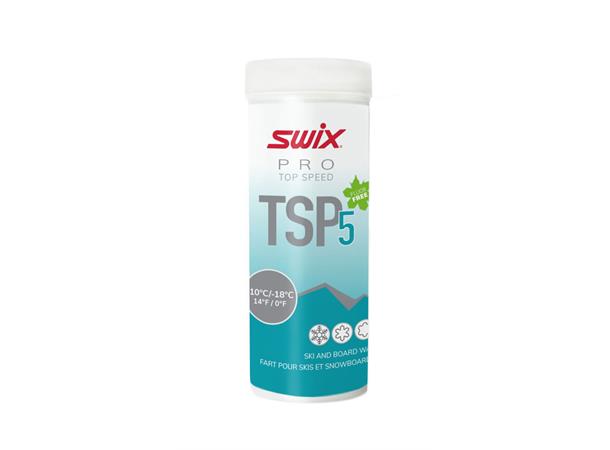 Swix TSP5 Turquoise Pulver Glider -8 °C/-15°C, 40g