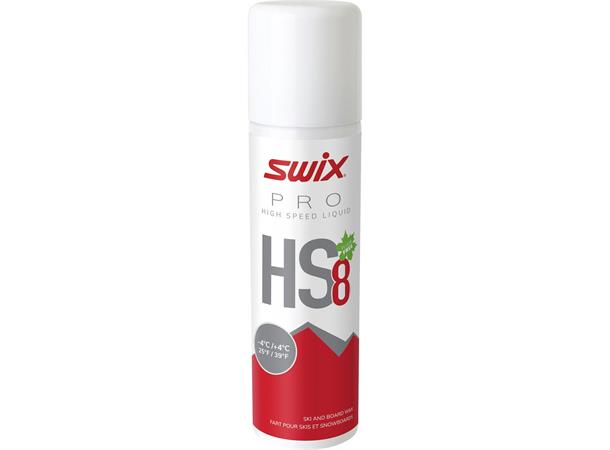 Swix HS8 Liq. Red -4°C/+4°C, 125ml