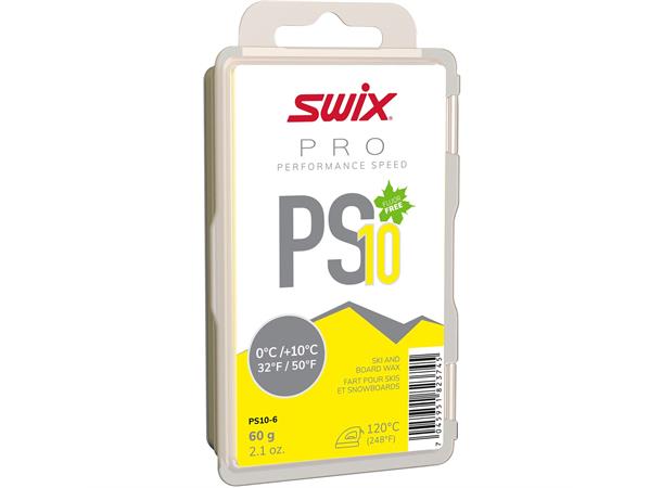 Swix PS10 Yellow 0°C/+10°C, 60g