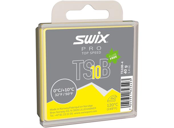 Swix TS10 Black Glider 0°C/+10°C, 40g