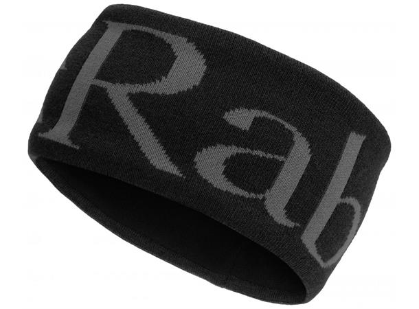 Rab Knitted Logo Headband Ant Anthracite