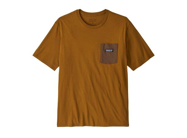 Patagonia M´S Daily Pocket Tee L Shbn Shelter Brown 