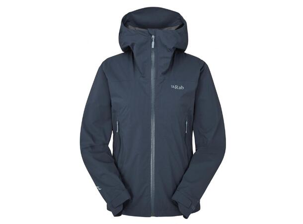 Rab  Downpour Light Jacket Wmns Tmb Tempest Blue - 14 