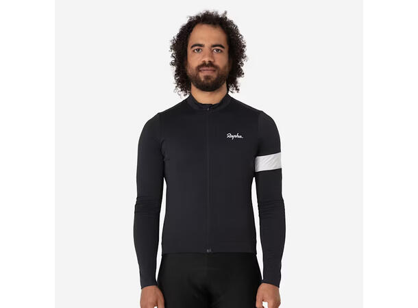 Rapha Men's Core Thermal LS L Black/White 
