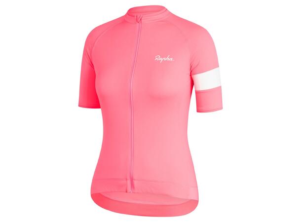 Rapha Women's Core Jersey High-Vis Pink S 