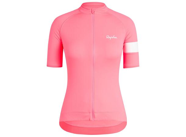 Rapha Women's Core Jersey High-Vis Pink S 